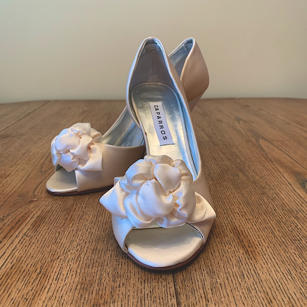 Caparros Peep-Toe Heels